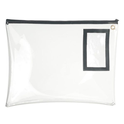 VINYL CLEAR ZIPPER BAG - 12W X 9H - Sẵn sàng để vận chuyển