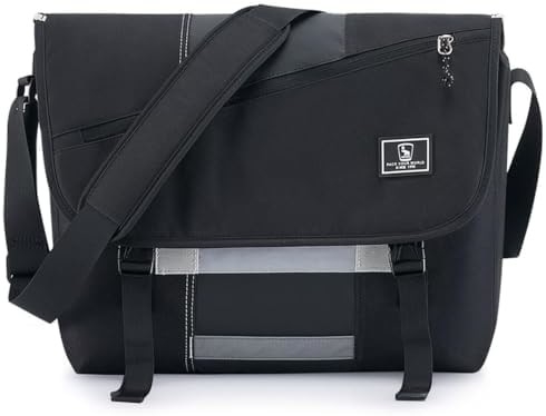 OIWAS Messenger Bag dành cho nam giới, 15,6 Inch Laptop Crossbody Bags Phụ nữ Casual Sachet Shoulder Bag Văn phòng du lịch đại học