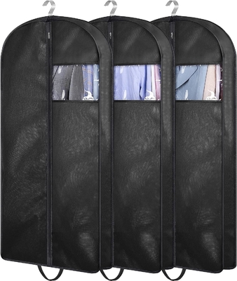 KimBora 43&quot; Suit bags cho phòng tủ lưu trữ và du lịch, GUSSETED treo túi quần áo cho đàn ông suit cover với tay cầm cho