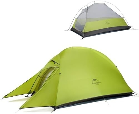 Lều dành cho 1 người Naturehike Cloud-Up Lều đeo ba lô nhẹ dành cho một người, Lều dành cho một người siêu nhẹ chống thấm nước, Do