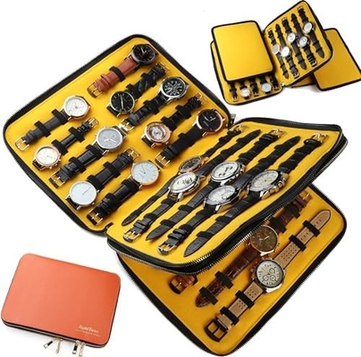 40 khe cắm Thẻ lớn Chiếc đồng hồ băng lưu trữ dây chuyền tổ chức hai lớp, đồng hồ và dây chuyền tổ chức cho Apple