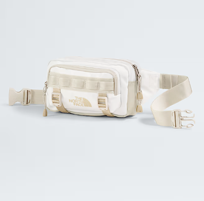 Fanny Packs túi Zippered ngăn chính có một túi lưới zip an toàn với một kẹp chìa khóa