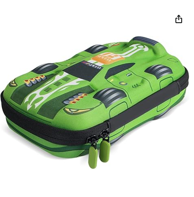 rockpapa Khả năng lớn xe đua thể thao hộp bút chì, hộp bút chì, hộp lưu trữ cho học sinh