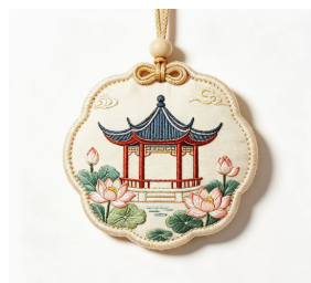小香囊,绣花护身符,幸运符吊坠,流苏香囊,节日礼物,定制香囊
