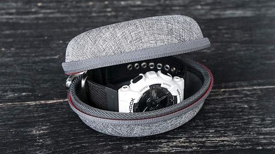 Hộp đựng đồng hồ EVA nhẹ di động Polyester 4,25 * 2,5 * 1,5 inch