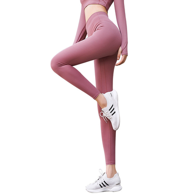 Quần Nữ Peach Fitness Phụ nữ Yoga Phù hợp với Chiều cao Chặt chẽ Chiều cao Eo Căng Đáy Chạy bộ