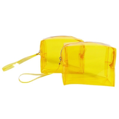 Bao bì đựng mỹ phẩm PVC TPU trong suốt dập nổi Bao bì du lịch