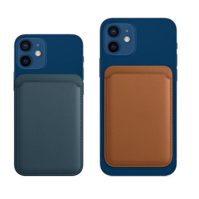 Mặt sau Magsafe Wallet Case Case Leather PU cho thẻ Galaxy S7 Iphone 13