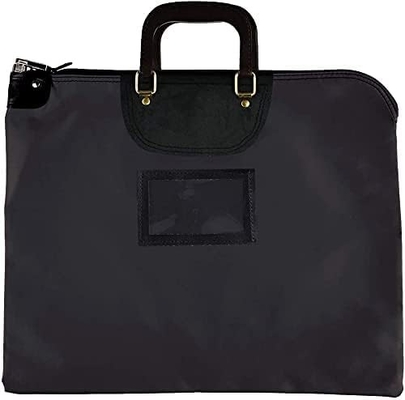 Amazon hotsales Waterproof Cash Bag với khóa và 2 chìa khóa, khóa túi chuyển thư với tay cầm