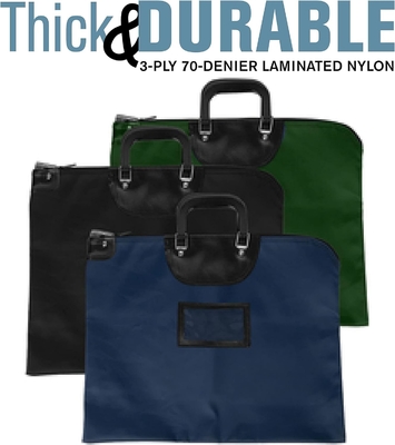 Amazon hotsales Waterproof Cash Bag với khóa và 2 chìa khóa, khóa túi chuyển thư với tay cầm