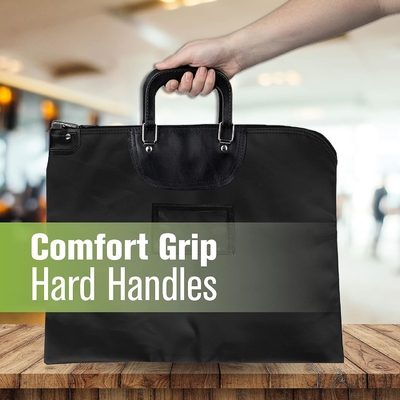Amazon hotsales Waterproof Cash Bag với khóa và 2 chìa khóa, khóa túi chuyển thư với tay cầm