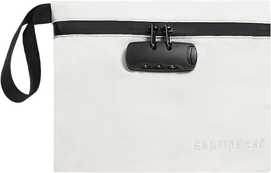 Túi tiền với khóa KaAutoler chống cháy và chống nước Túi tiền với khóa zipper chống cháy hộp an toàn túi tiền Locki