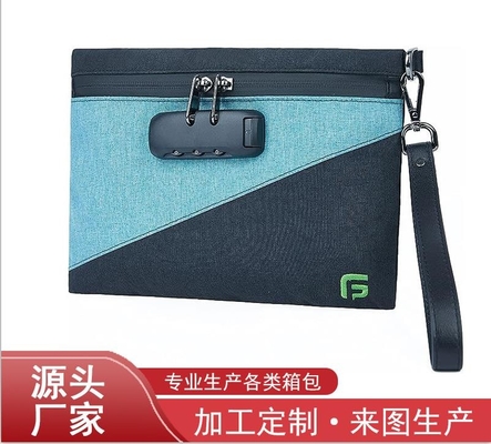 Túi chống mùi với khóa kết hợp, túi chống mùi carbon bao bọc 10,2 x 7,2 inch túi khóa thuốc lưu trữ du lịch