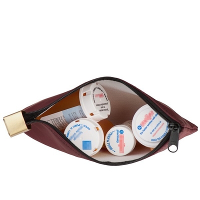LAMINATED NYLON LOCKABLE MEDICINE BAG chống thấm nước Capacity lớn túi thuốc di động - tùy chỉnh