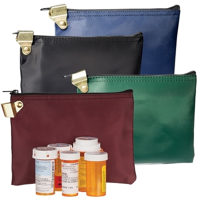 LAMINATED NYLON LOCKABLE MEDICINE BAG chống thấm nước Capacity lớn túi thuốc di động - tùy chỉnh