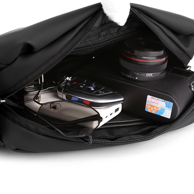 Túi đeo nắp từ tính túi ngực túi ngực nam crossbody túi ngực đa chức năng thời trang senior sense đàn ông Fanny pack