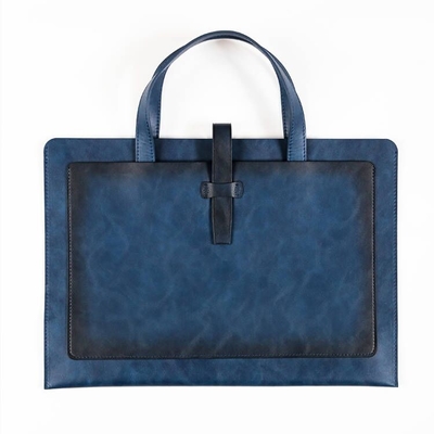NEW PU LEATHER Capacity BRIEFCASE BRIEFCASE LEATHER BUCKLE BUSINESS DOCUMENT BAG Đồ xách chống nước