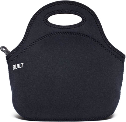 Built Gourmet Getaway Soft Neoprene Lunch Tote Bag - Đèn, cách nhiệt và tái sử dụng, một kích thước, màu đen