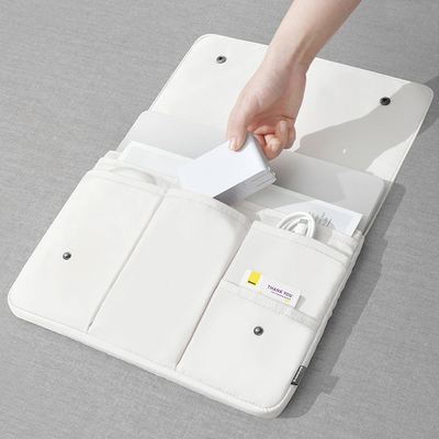 Máy tính xách tay túi bên trong nhiều lớp cầm tay iPad túi lưu trữ chống nước Clamshell túi máy tính 13 &quot;to 16&quot;