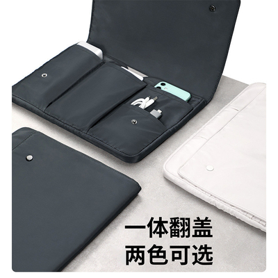 Máy tính xách tay túi bên trong nhiều lớp cầm tay iPad túi lưu trữ chống nước Clamshell túi máy tính 13 &quot;to 16&quot;