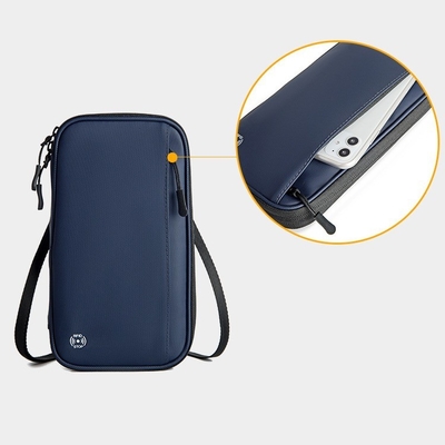 NEW MULTI-FUNCTIONAL CARD BAG FOR OVERSEAS TRAVEL PORTABLE DOCUMENT BAG RFID WATERPROOF MULTI-CARD NEC
