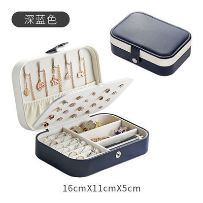 Hộp lưu trữ đồ trang sức Châu Âu đồ trang sức có dung lượng lớn vòng lưu trữ quà tặng hộp bên trong hộp đồ trang sức