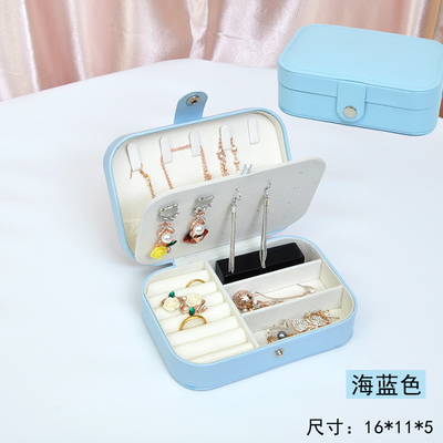 Hộp lưu trữ đồ trang sức Châu Âu đồ trang sức có dung lượng lớn vòng lưu trữ quà tặng hộp bên trong hộp đồ trang sức