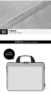 LATEPOT BAG 14/15.6-inch HANDBAG Đèn chống sốc, chống nước và chống trầy xước