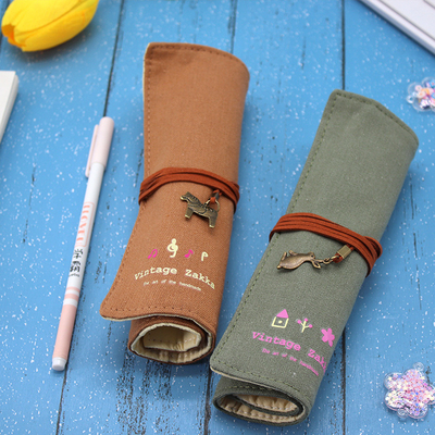 Mới và thời trang CÁC CÁC PEN BAG PENCIL CASE Đơn giản sáng tạo Junior trung học nam và nữ bút chì