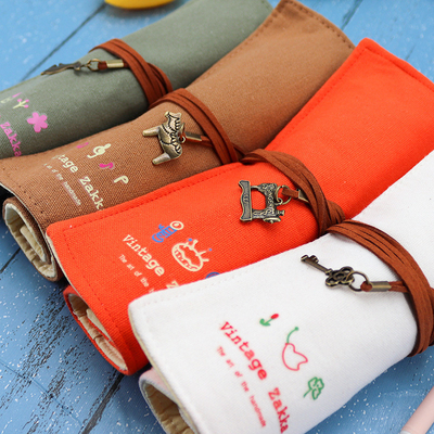 Mới và thời trang CÁC CÁC PEN BAG PENCIL CASE Đơn giản sáng tạo Junior trung học nam và nữ bút chì