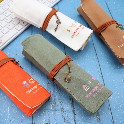 Mới và thời trang CÁC CÁC PEN BAG PENCIL CASE Đơn giản sáng tạo Junior trung học nam và nữ bút chì