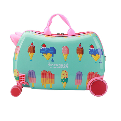 Hộp xe tải đa chức năng cho trẻ em New Riding Suitcase Multi-Wheel Cartoon Baby Suitcase Riding
