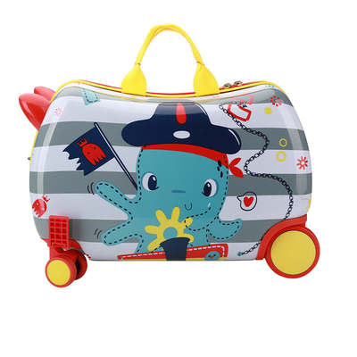 Hộp xe tải đa chức năng cho trẻ em New Riding Suitcase Multi-Wheel Cartoon Baby Suitcase Riding