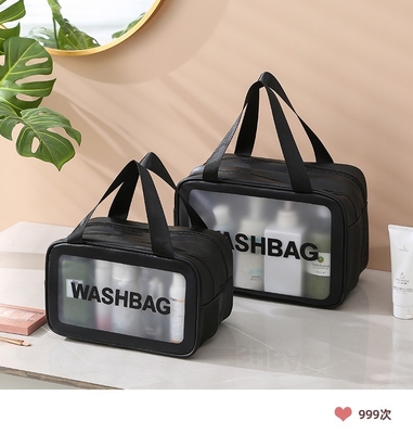 Hỗn độ lớn tách khô và ướt túi trang điểm phụ nữ trang điểm di động túi lưu trữ 2024 túi đồ vệ sinh mới túi du lịch