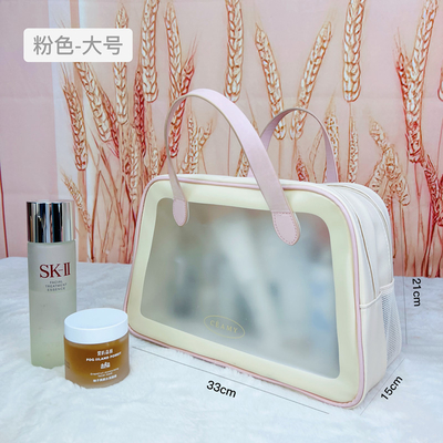 Hỗn độ lớn tách khô và ướt túi trang điểm phụ nữ trang điểm di động túi lưu trữ 2024 túi đồ vệ sinh mới túi du lịch