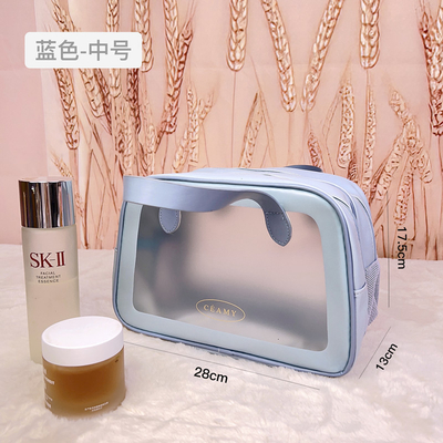 Hỗn độ lớn tách khô và ướt túi trang điểm phụ nữ trang điểm di động túi lưu trữ 2024 túi đồ vệ sinh mới túi du lịch