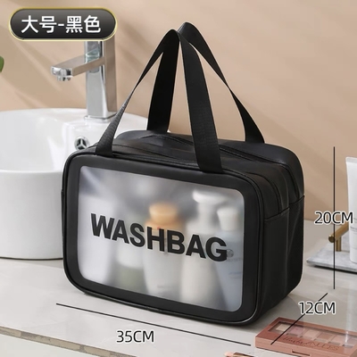 Hỗn độ lớn tách khô và ướt túi trang điểm phụ nữ trang điểm di động túi lưu trữ 2024 túi đồ vệ sinh mới túi du lịch