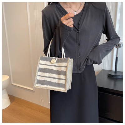 TOTE BAG CANVAS BAG CANVAS GIRL TOTE INS BENTO LUNCH BOX