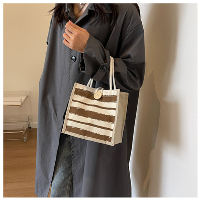 TOTE BAG CANVAS BAG CANVAS GIRL TOTE INS BENTO LUNCH BOX