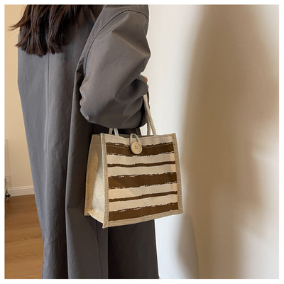 TOTE BAG CANVAS BAG CANVAS GIRL TOTE INS BENTO LUNCH BOX