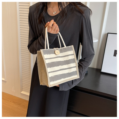 TOTE BAG CANVAS BAG CANVAS GIRL TOTE INS BENTO LUNCH BOX