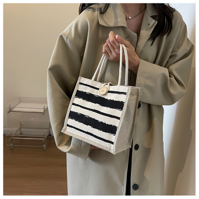 TOTE BAG CANVAS BAG CANVAS GIRL TOTE INS BENTO LUNCH BOX