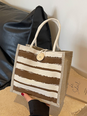 TOTE BAG CANVAS BAG CANVAS GIRL TOTE INS BENTO LUNCH BOX