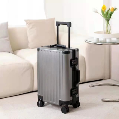 Tất cả nhôm magiê hợp kim hành lý của phụ nữ và nam giới nhôm hợp kim thanh hộp khung nhôm 26 &quot;vật liệu vali