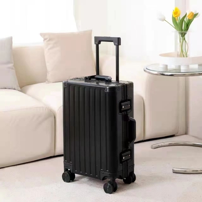 Tất cả nhôm magiê hợp kim hành lý của phụ nữ và nam giới nhôm hợp kim thanh hộp khung nhôm 26 &quot;vật liệu vali