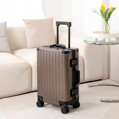 Tất cả nhôm magiê hợp kim hành lý của phụ nữ và nam giới nhôm hợp kim thanh hộp khung nhôm 26 &quot;vật liệu vali
