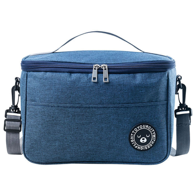 Hành khách Lunch Box túi xách hình vuông túi cách điện tấm nhôm mỏng BENTO túi văn phòng sinh viên mang bữa ăn