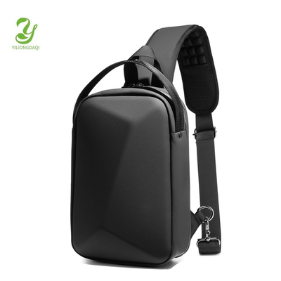 NEW Đàn ông túi ngực Capacity lớn túi vai Crossbody túi nam văn phòng giải trí iPad máy tính túi ngực Hard Shell
