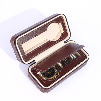 VINTAGE STYLE 8-BIT ELECTROMECHANICAL WATCH CASE thời trang góc tròn cá tính đồng hồ hiển thị zipper bag