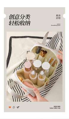 MAKEUP BAG 2023 NEW PORTABLE LARGE Capacity WATERPROOF TRAVEL PORTABLE TOILETRIES AND SKINCARE STORE BAG Sản phẩm và dịch vụ chăm sóc da